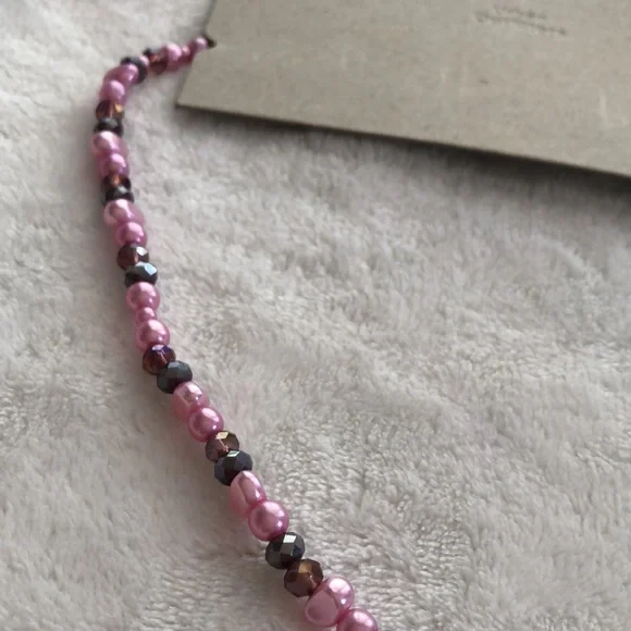 New Urban outfitters Cher Pearl Gem Heart necklace, choker - Picture 6 of 10